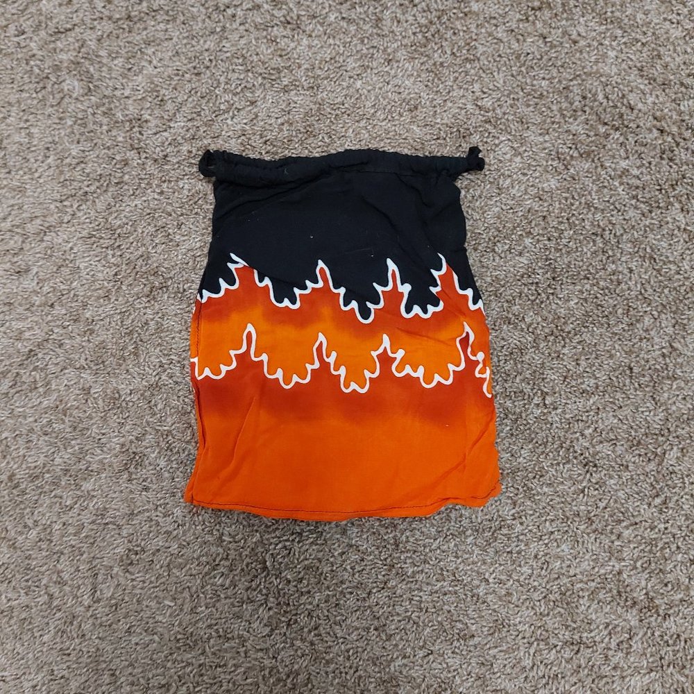 Designs by Naomi Fire Drawstring Bag